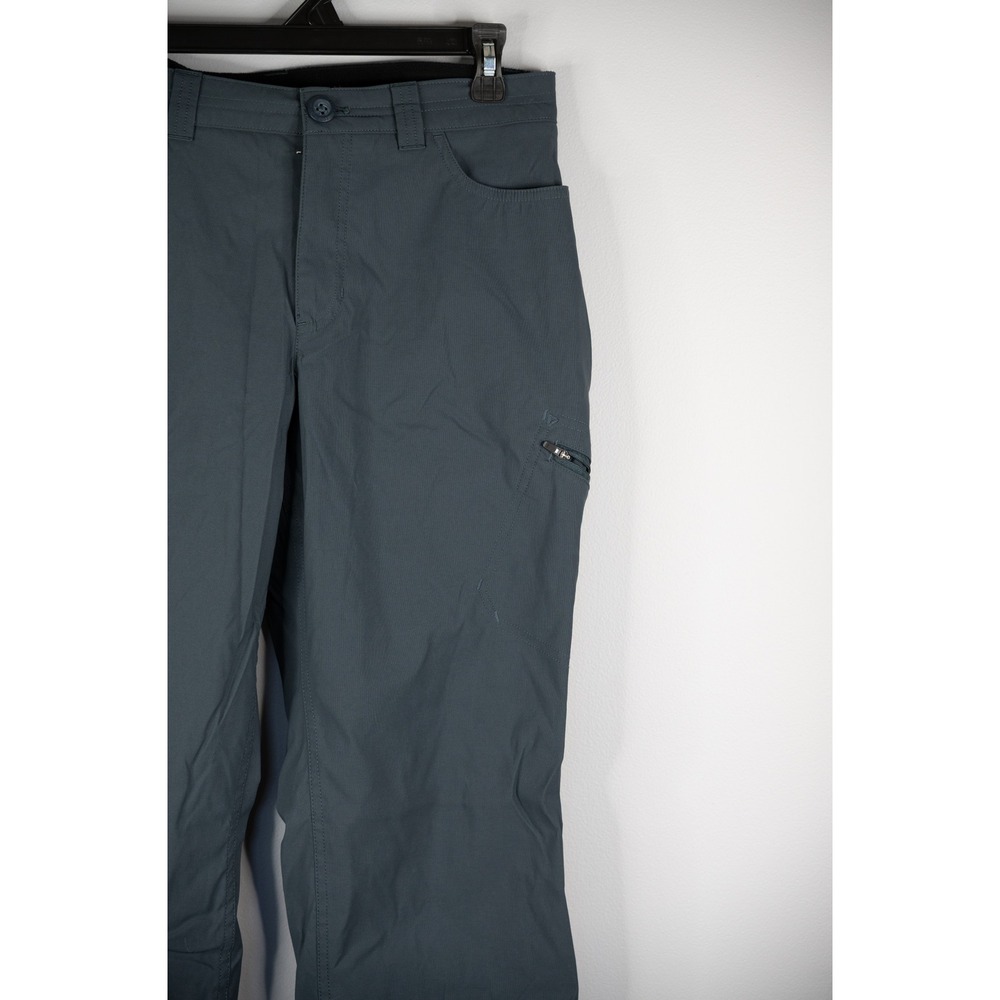 Eddie Bauer Fleece Lined Pants Womens 10 Blue Excellent Winter Hiking Outdoor - Picture 3 of 8